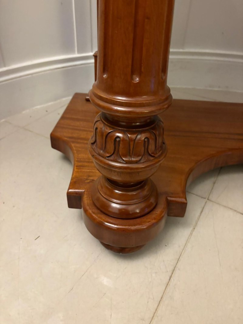 Quality Antique Victorian Carved Mahogany Dressing Table